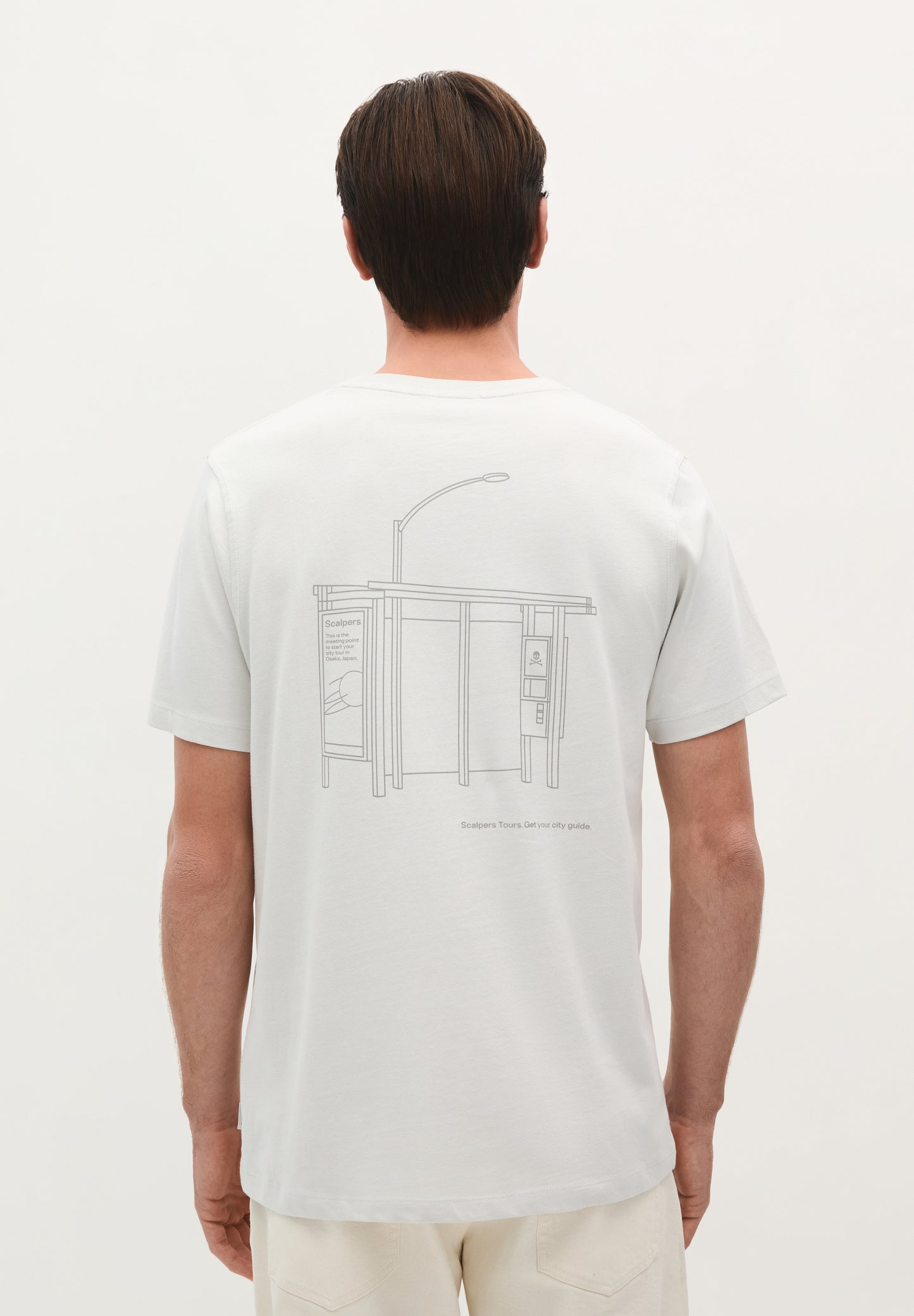 CAMISETA PRINT DIBUJO TRASERO