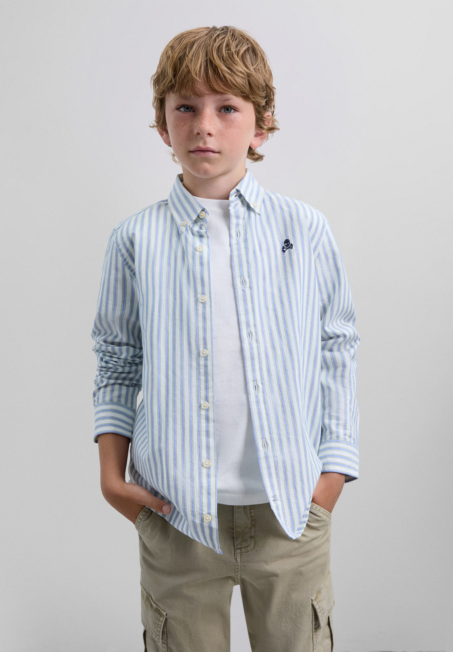 CAMISA RAYAS CALAVERA