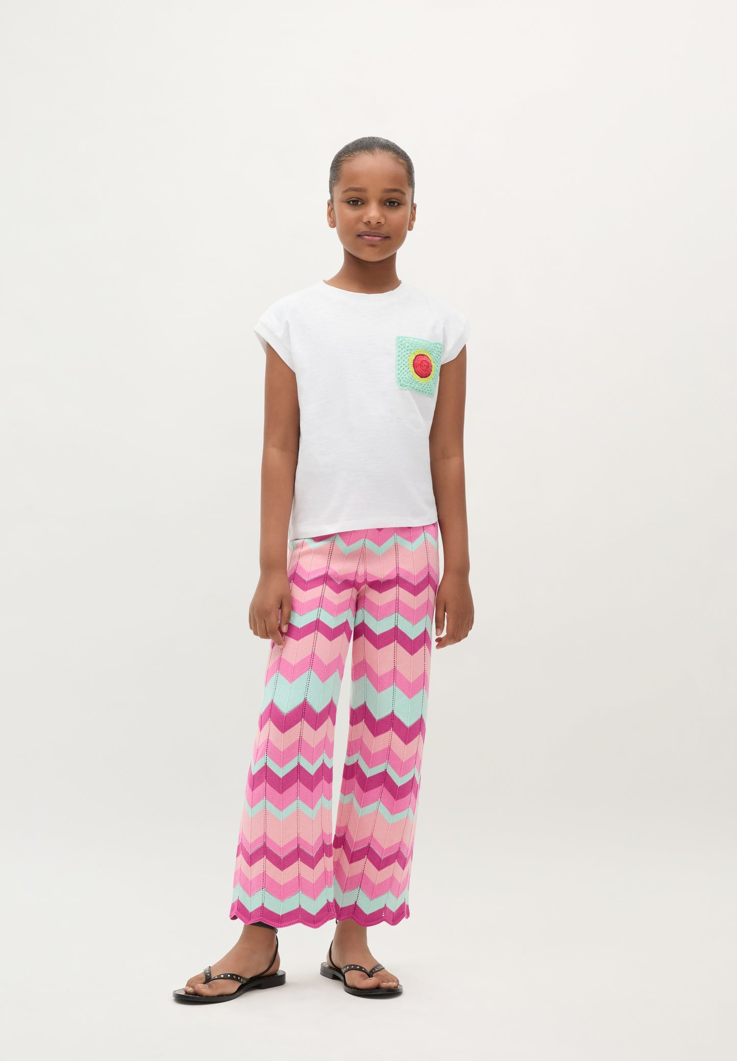 CAMISETA BOLSILLO CROCHET