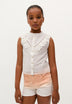 BLUSA DETALLE VOLANTE BORDADO