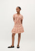 FALDA MINI FLORES VOLANTES