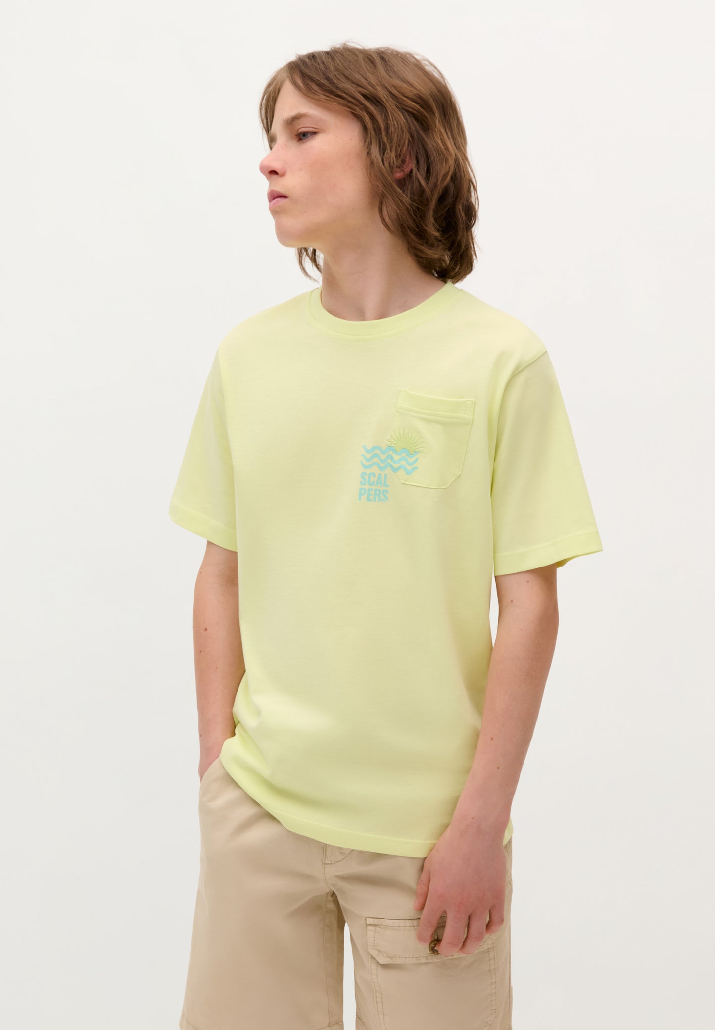 SCSUNSET POCKET TEE KIDS