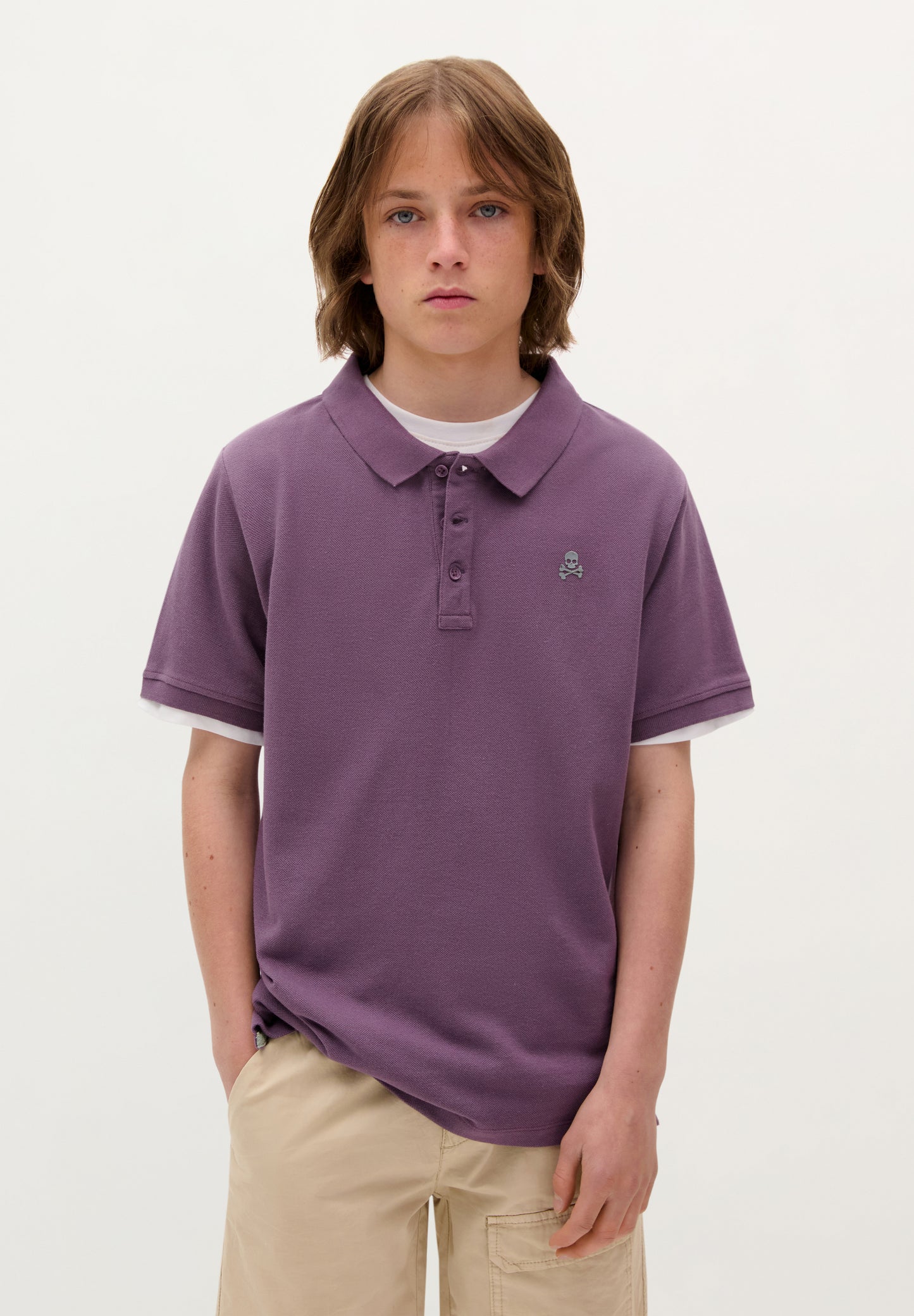 POLO BÁSICO CALAVERA