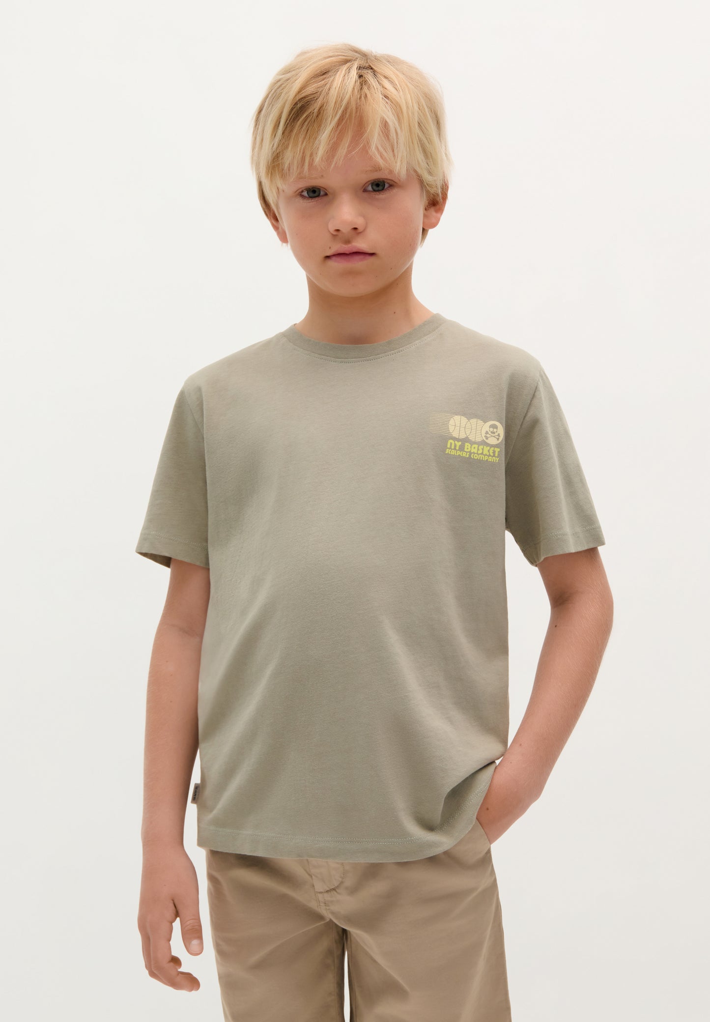 CAMISETA PRINT BASKET