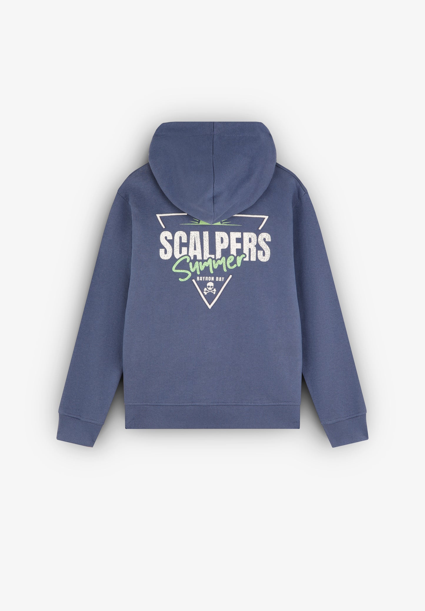 SUDADERA CAPUCHA PRINT CREMALLERA