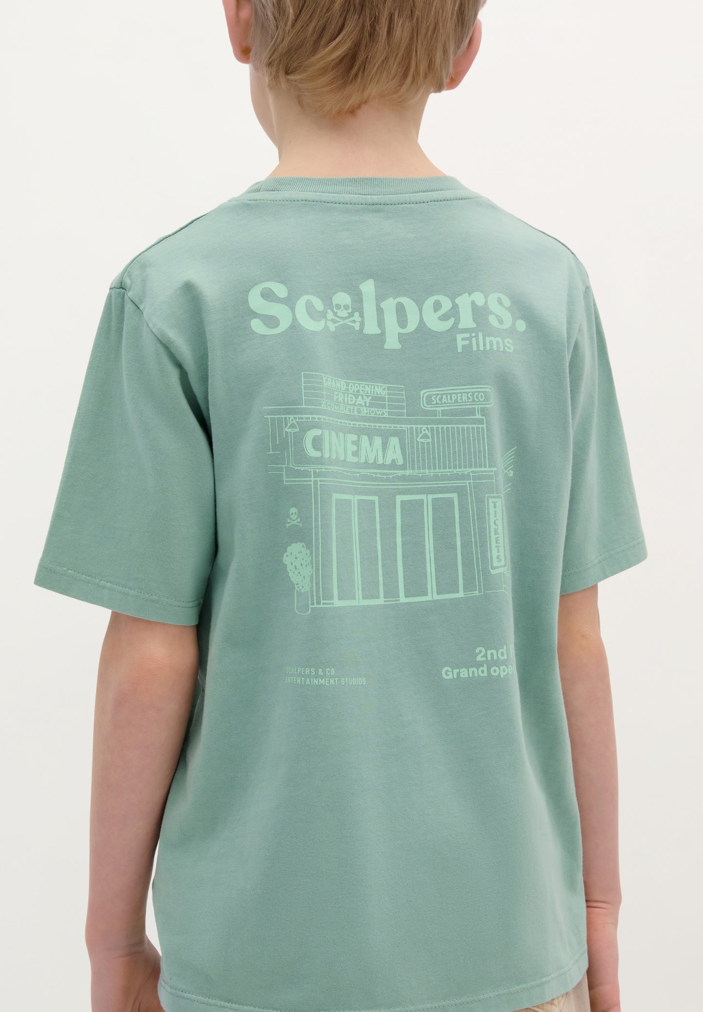 CAMISETA LAVADA PRINT CINEMA