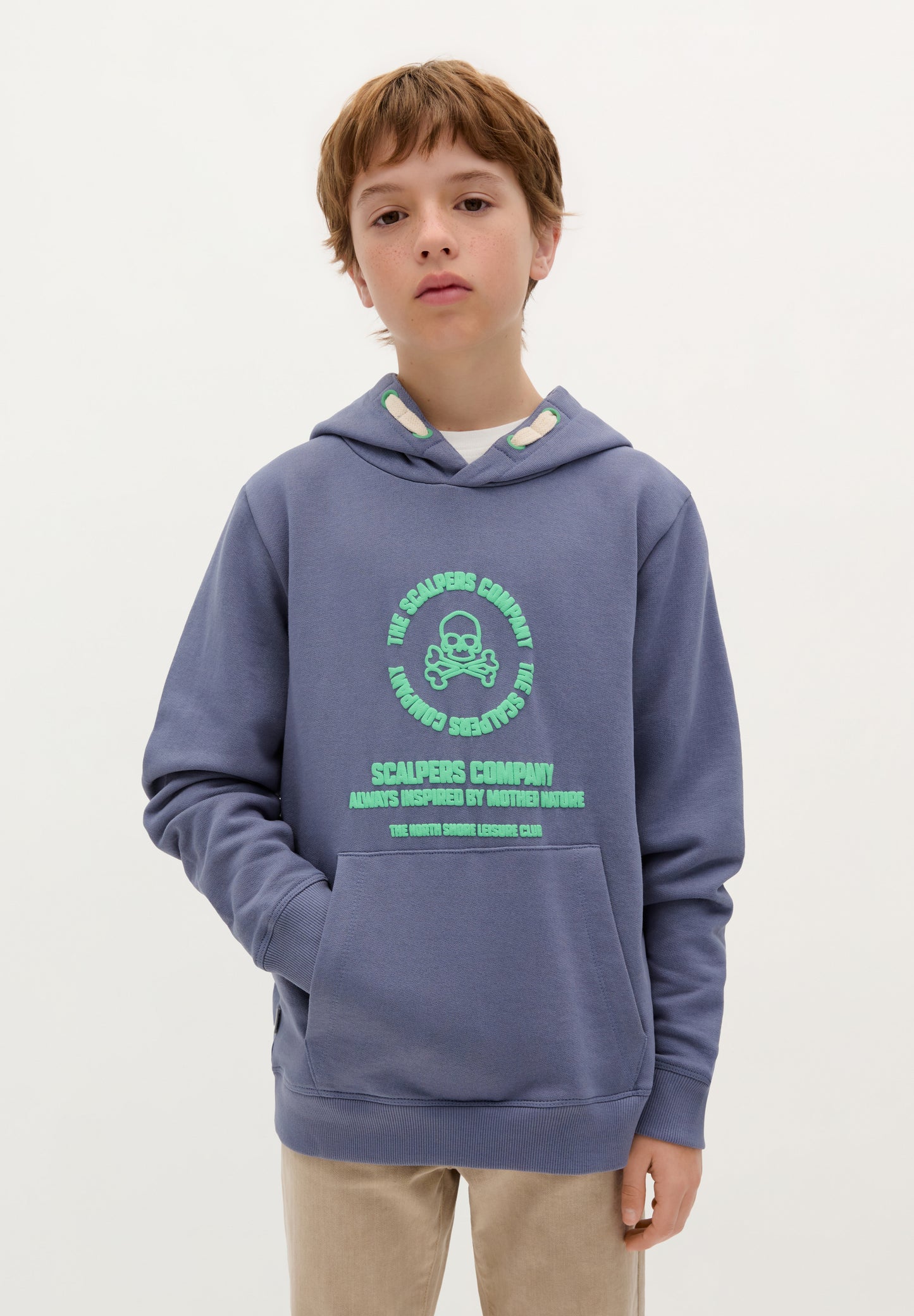 SUDADERA CAPUCHA PRINT RELIEVE