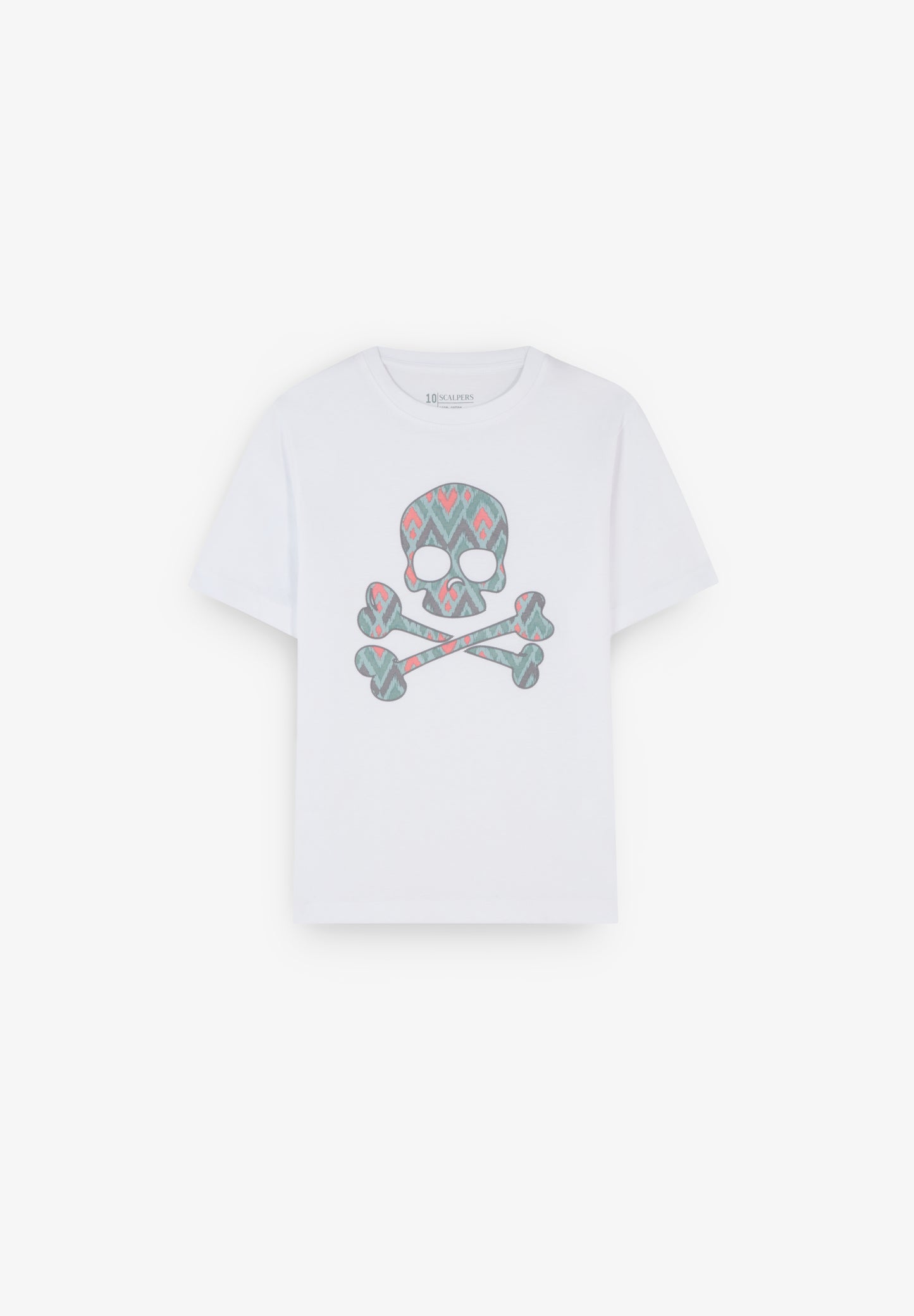 CAMISETA CALAVERA IKAT