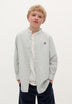 CAMISA  RAYAS CUELLO MAO