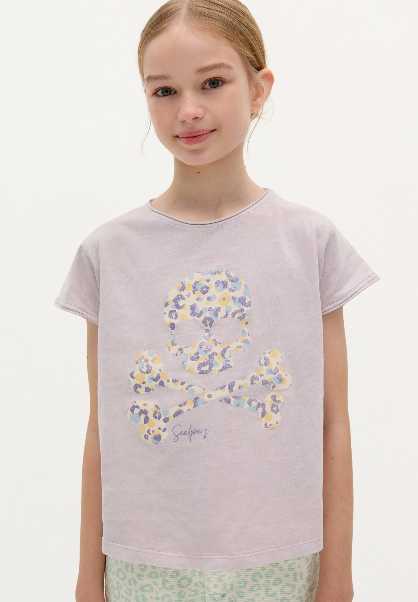 CAMISETA SKULL GLITTER