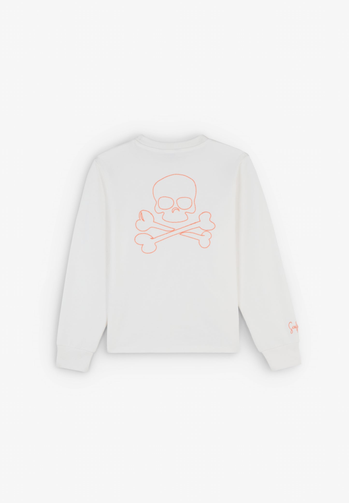 SUDADERA FRUNCE CALAVERA TRASERA