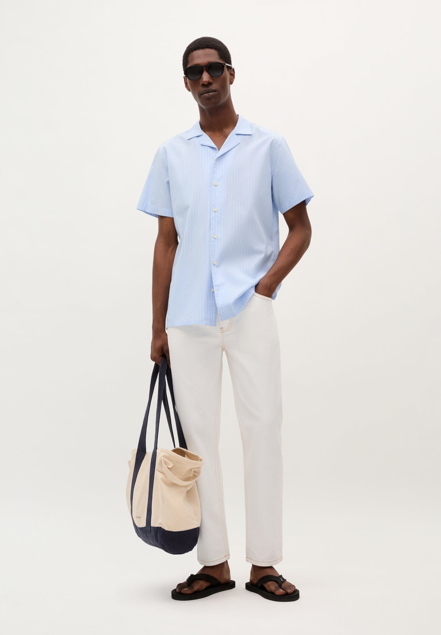 SCWALES RESORT STRIPED SHIRT