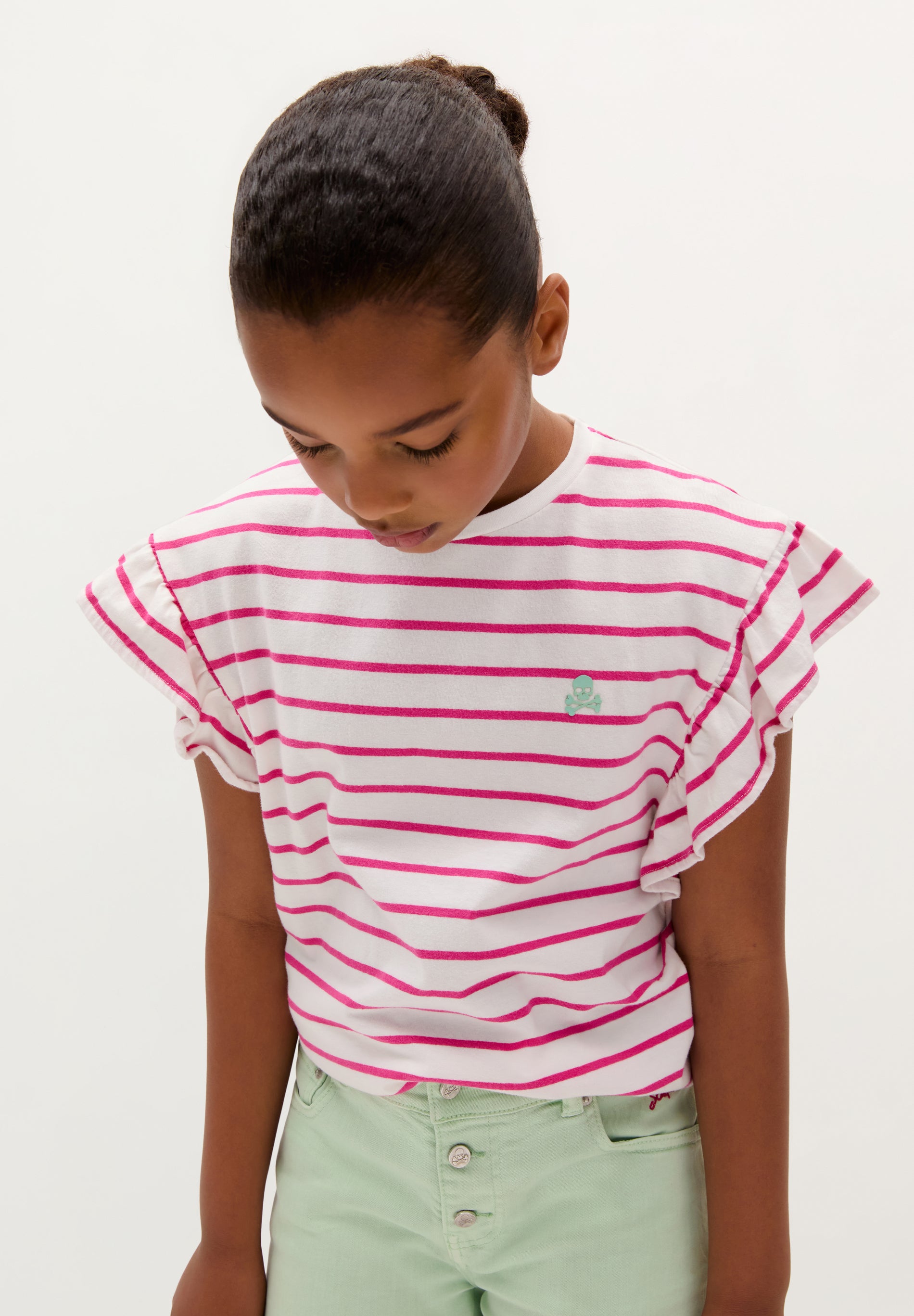 SCSTRIPES TEE GIRLS