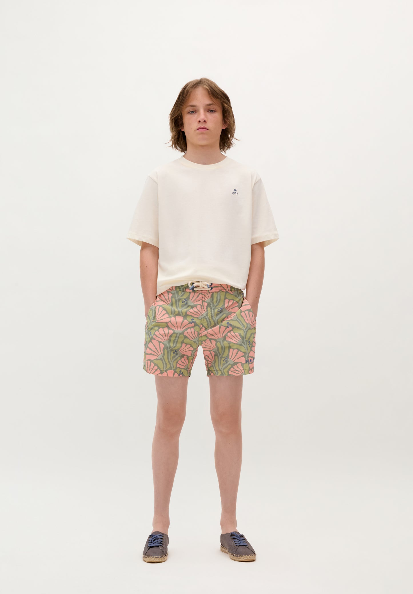 BAÑADOR ESTAMPADO TROPICAL