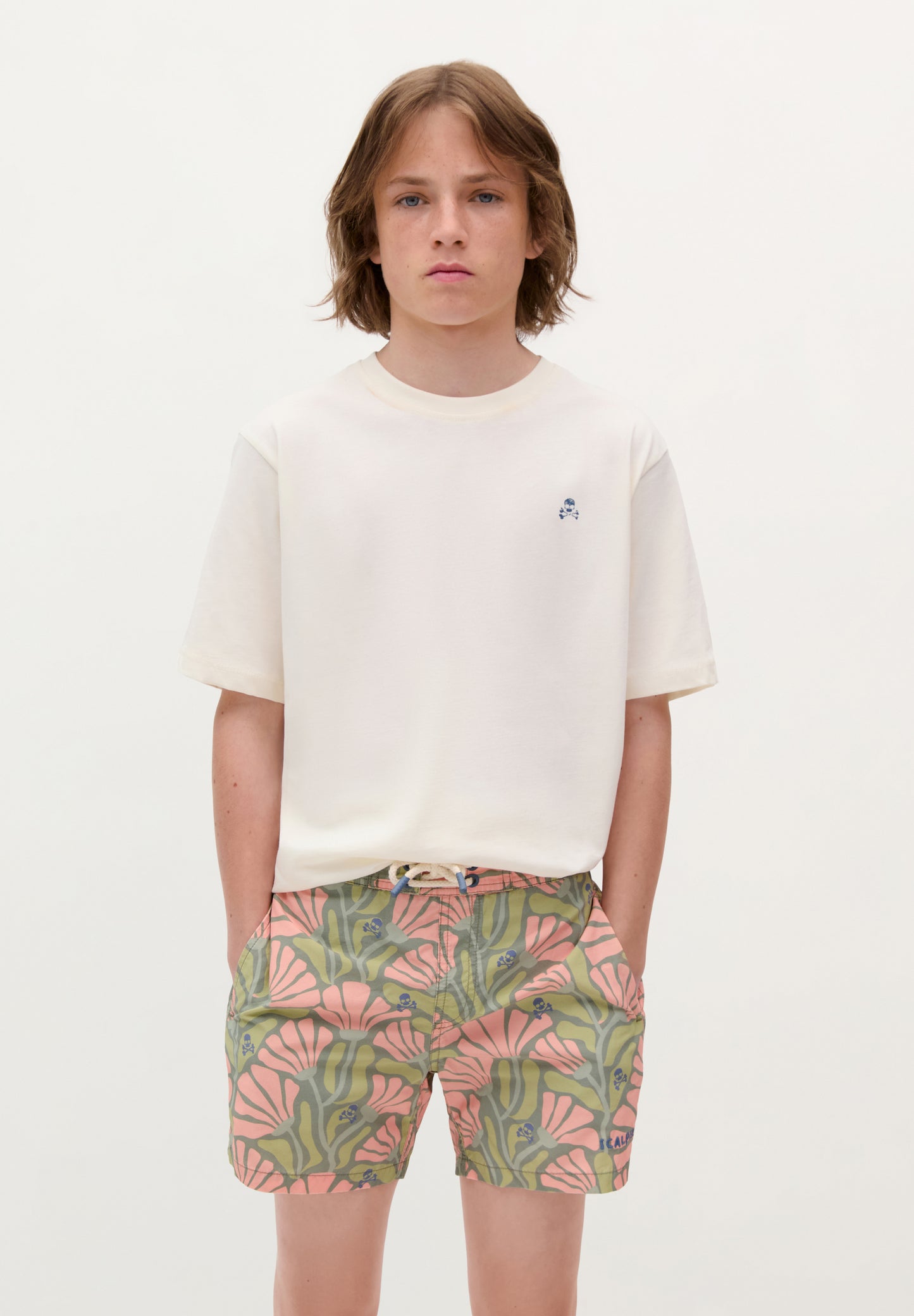 BAÑADOR ESTAMPADO TROPICAL