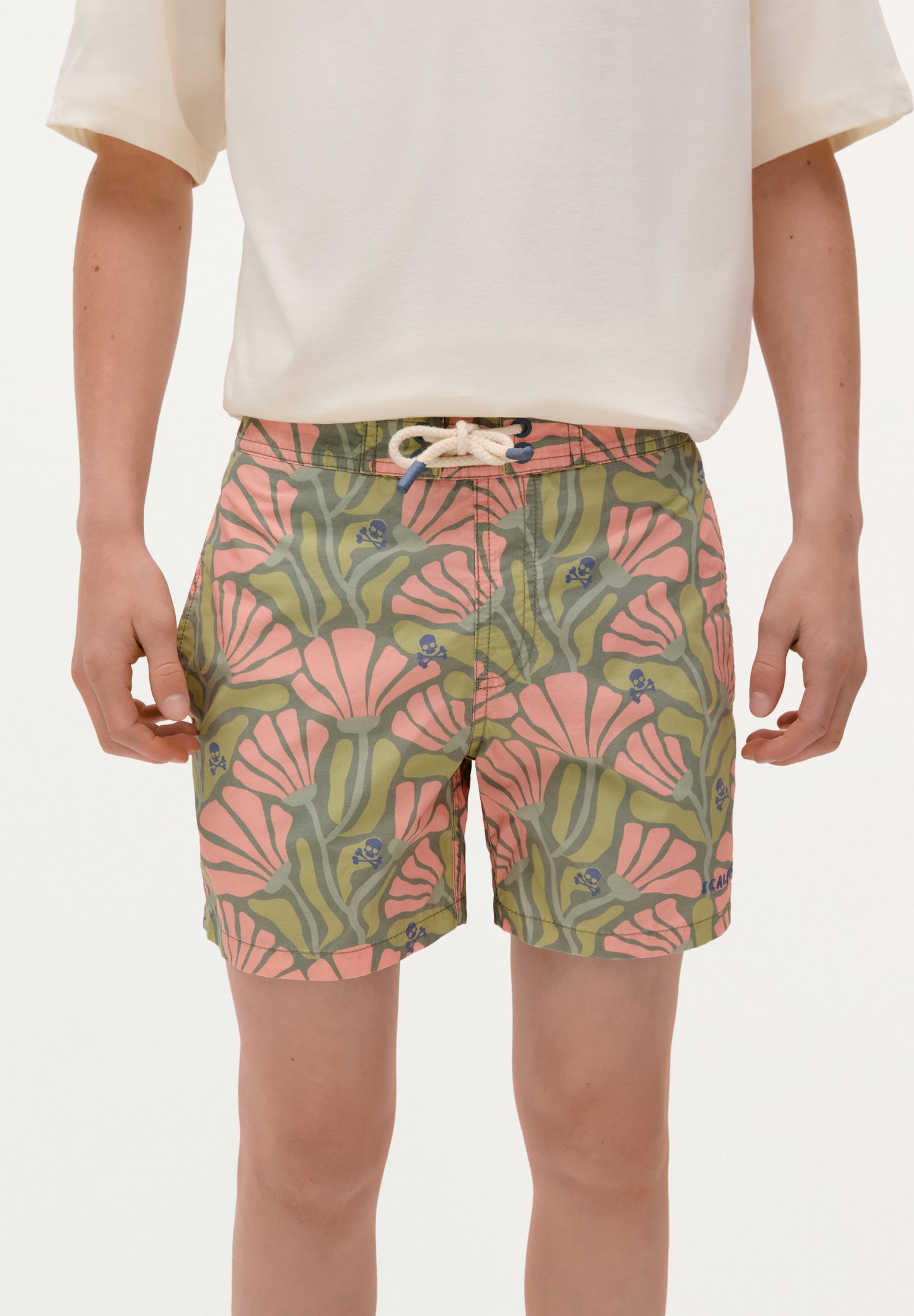 BAÑADOR ESTAMPADO TROPICAL