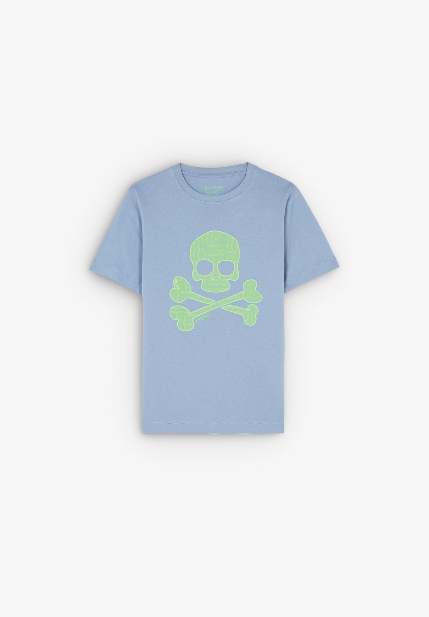 CAMISETA CALAVERA ONDAS