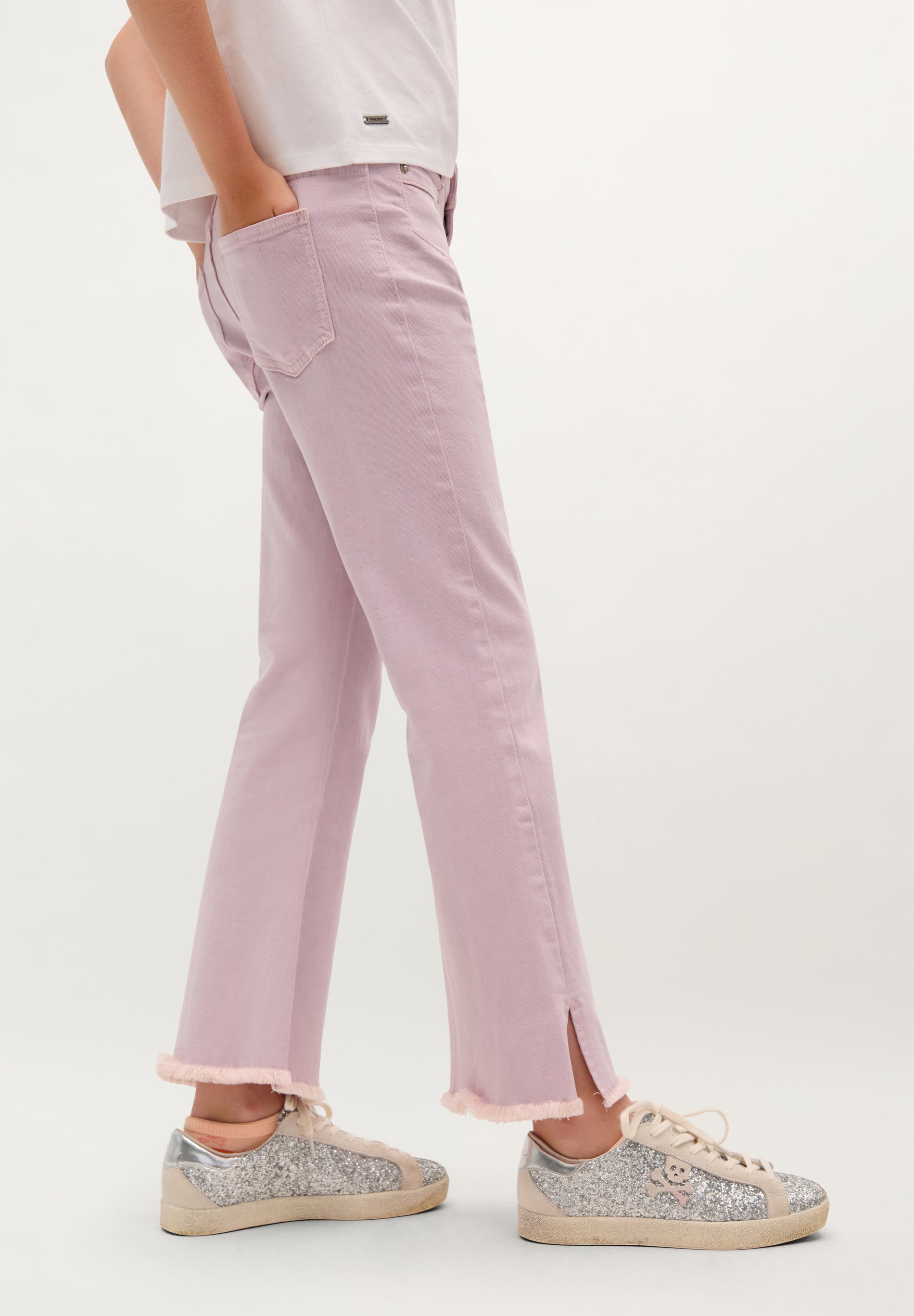 PANTALÓN FLARE BOTONES