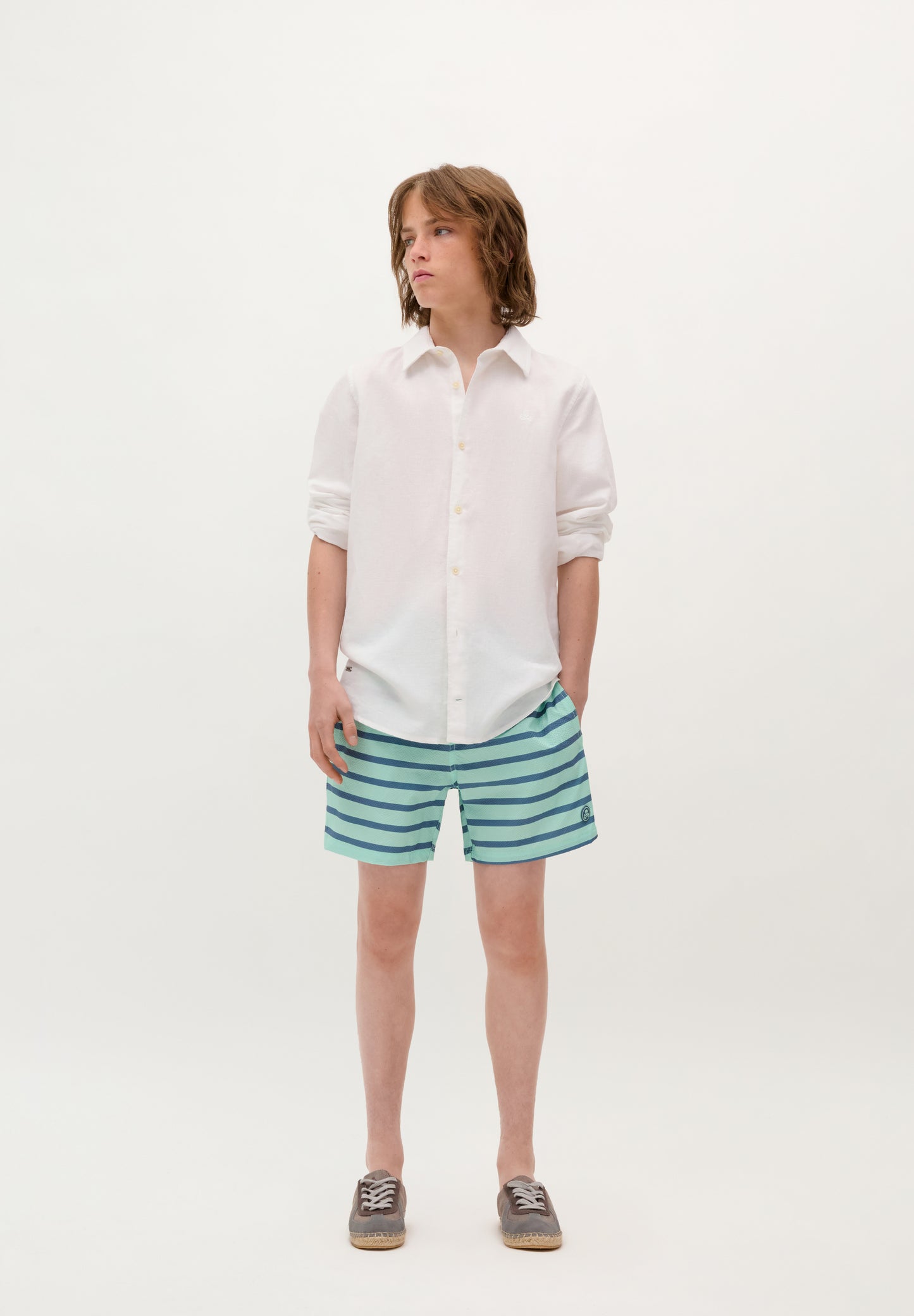 SCSTRIPES SWIMSUIT KIDS
