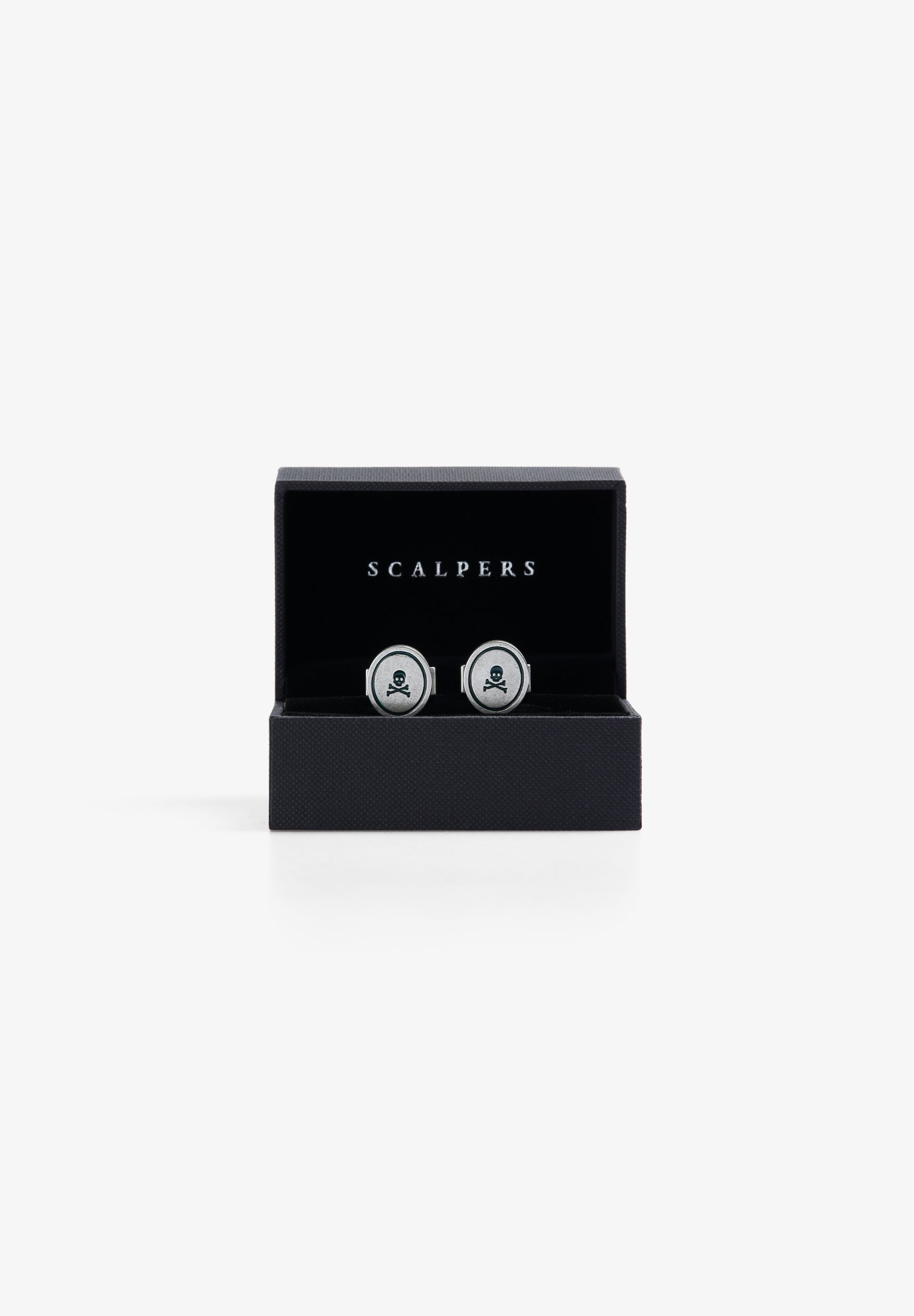 GEMELOS LATÓN CALAVERA - Scalpers