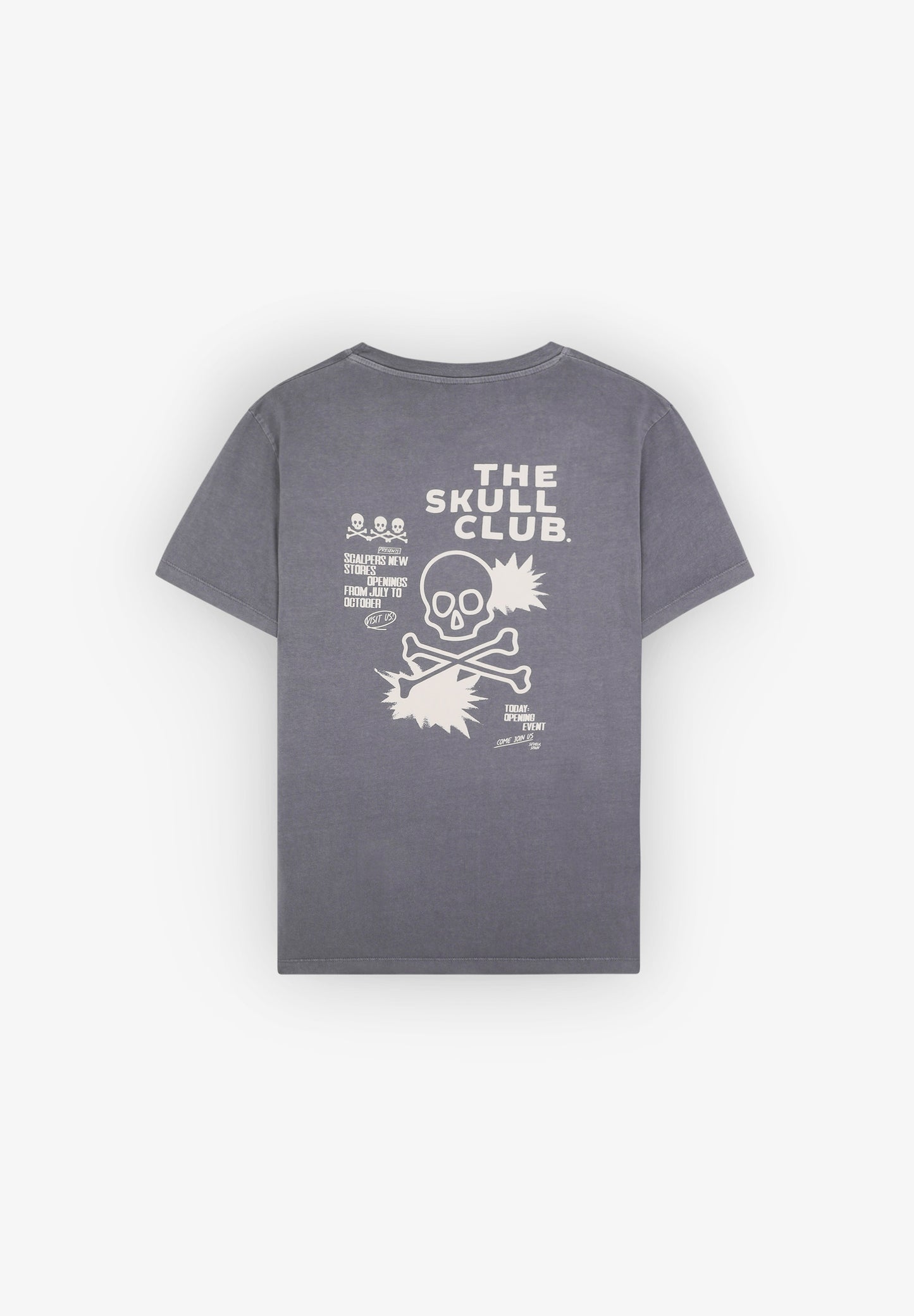 CAMISETA CALAVERA TRASERA