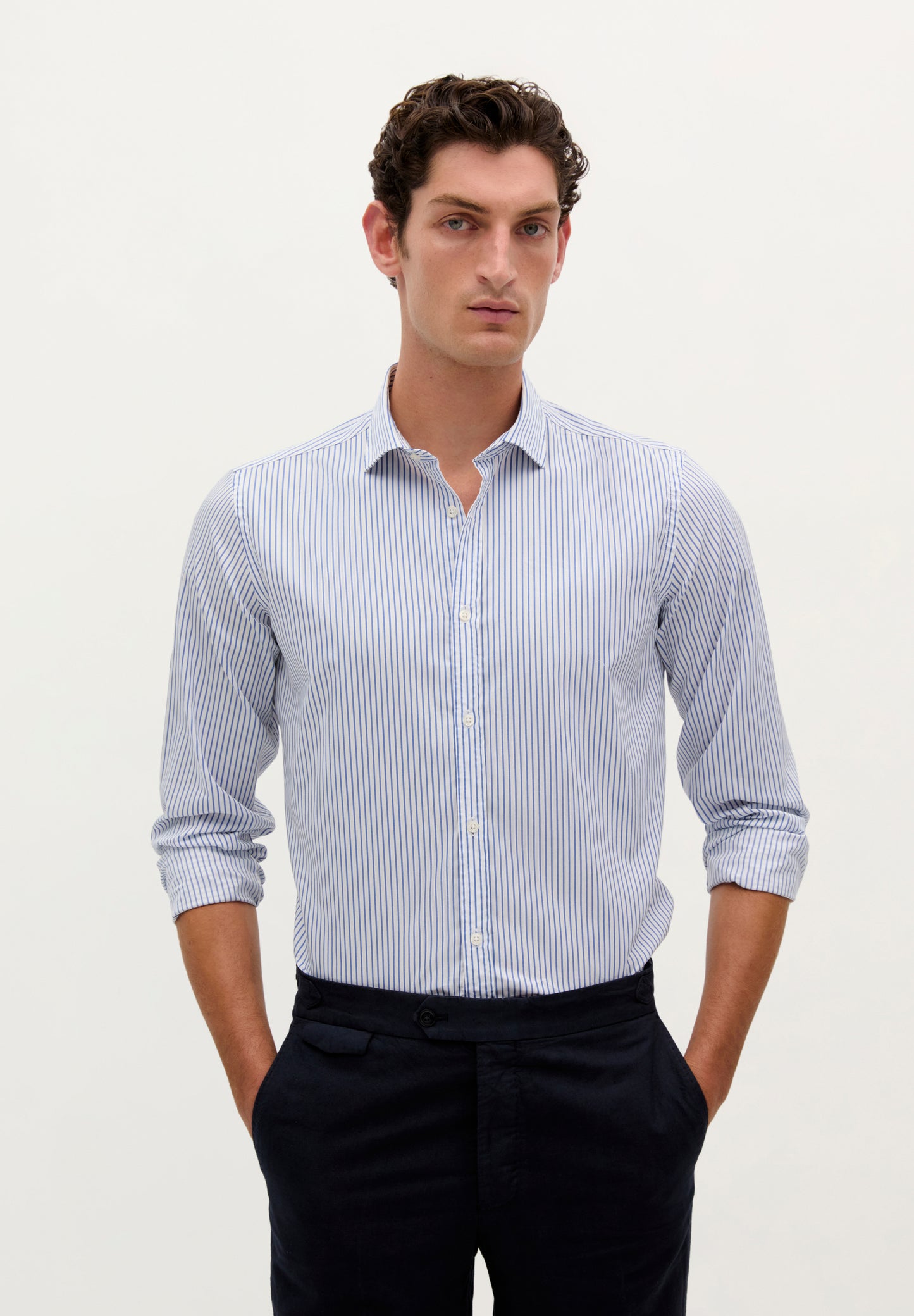 CAMISA VESTIR RAYAS SLIM FIT