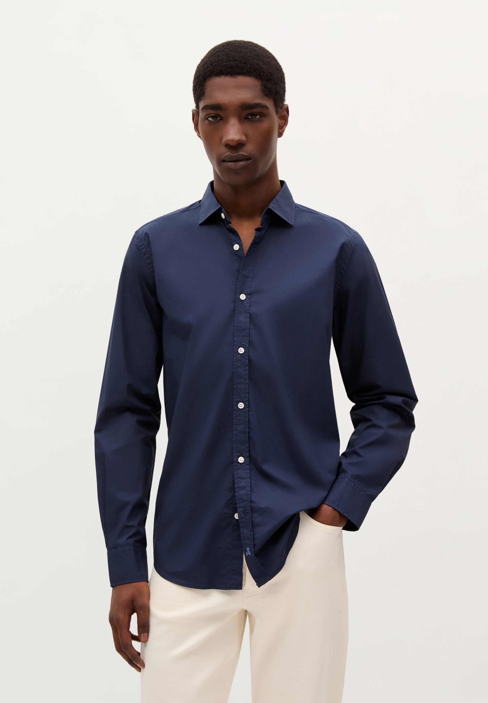 CAMISA VESTIR LISA SLIM FIT