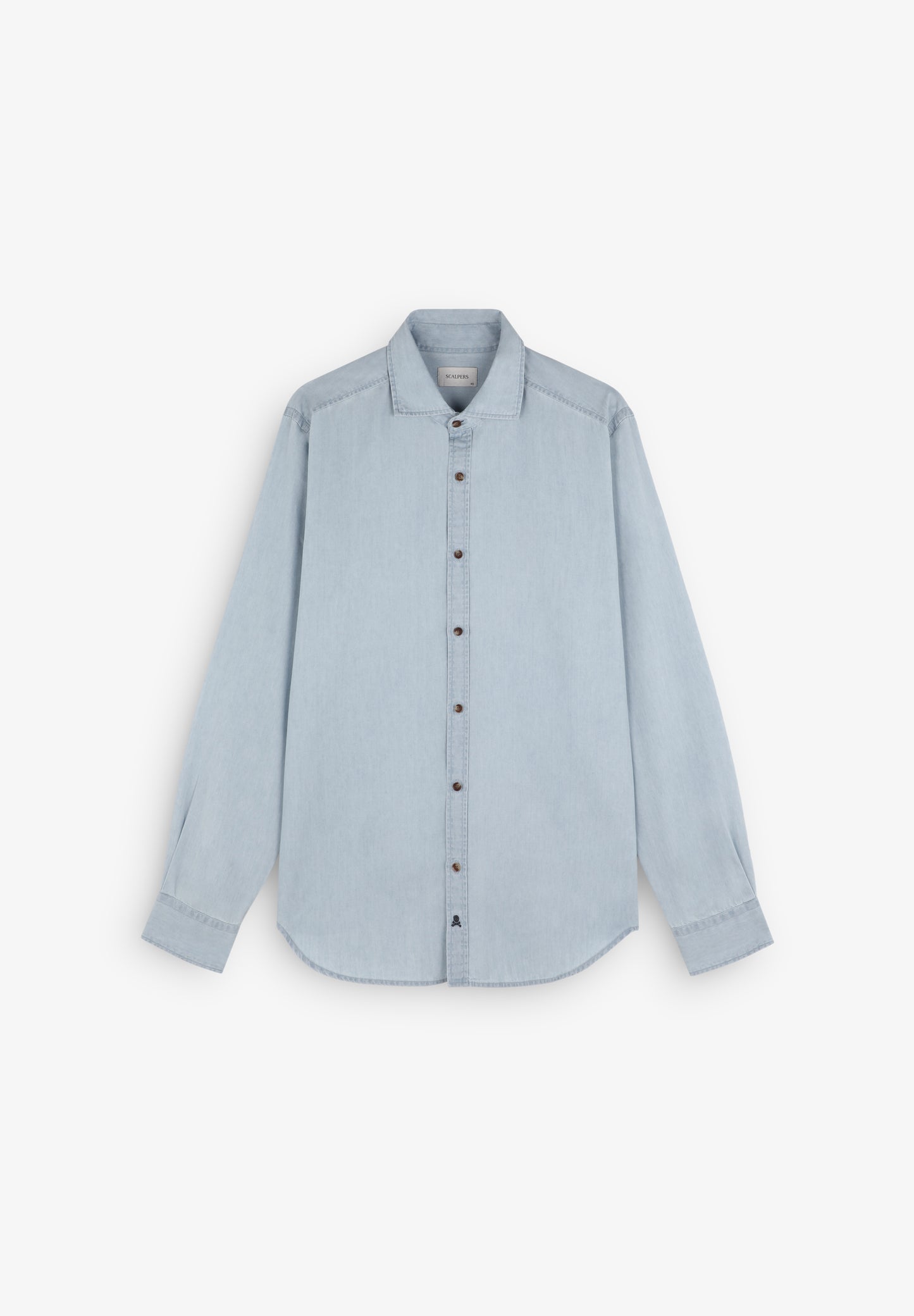 CAMISA DENIM CONTRASTE