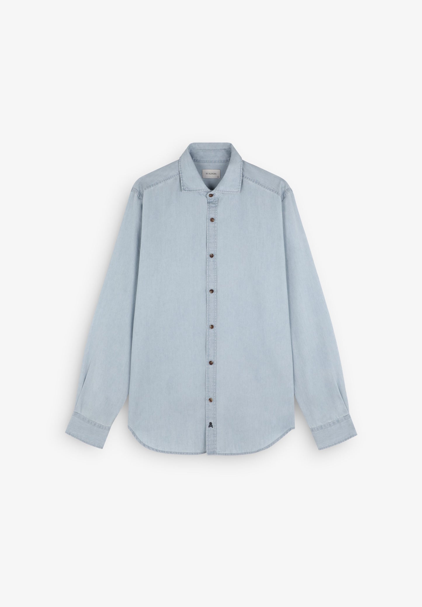CAMISA DENIM CONTRASTE