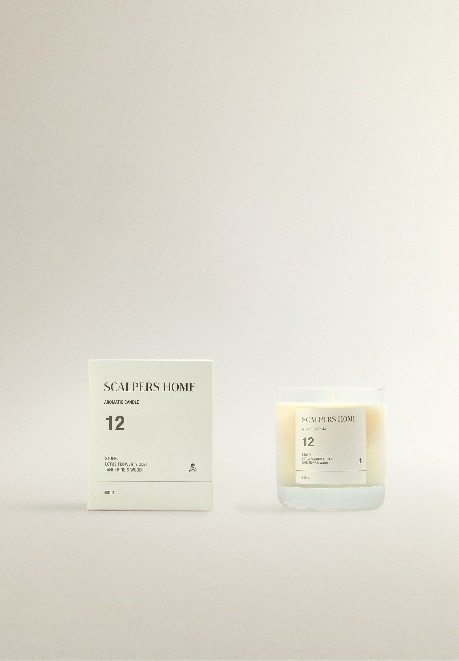 VELA AROMÁTICA 12 300GR STONE - Scalpers