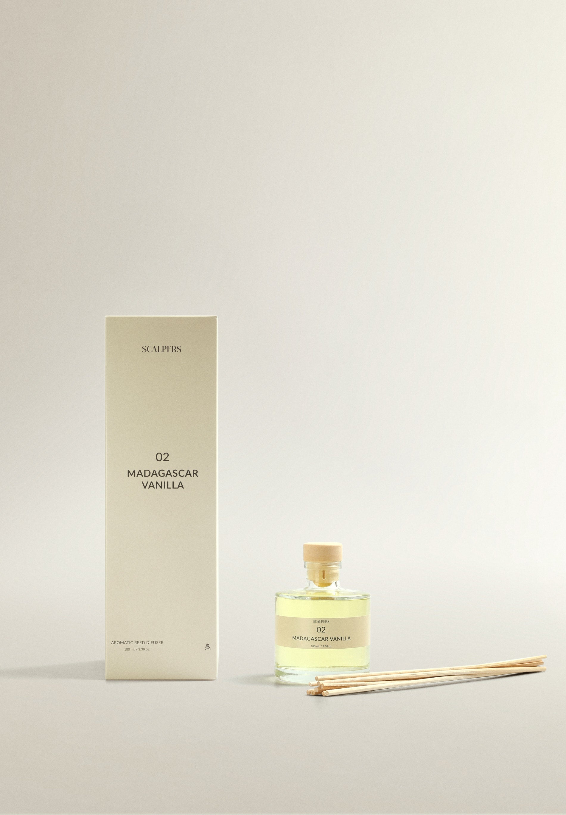 DIFUSOR MIKADO 02 100ML MADAGASCAR VANILLA - Scalpers