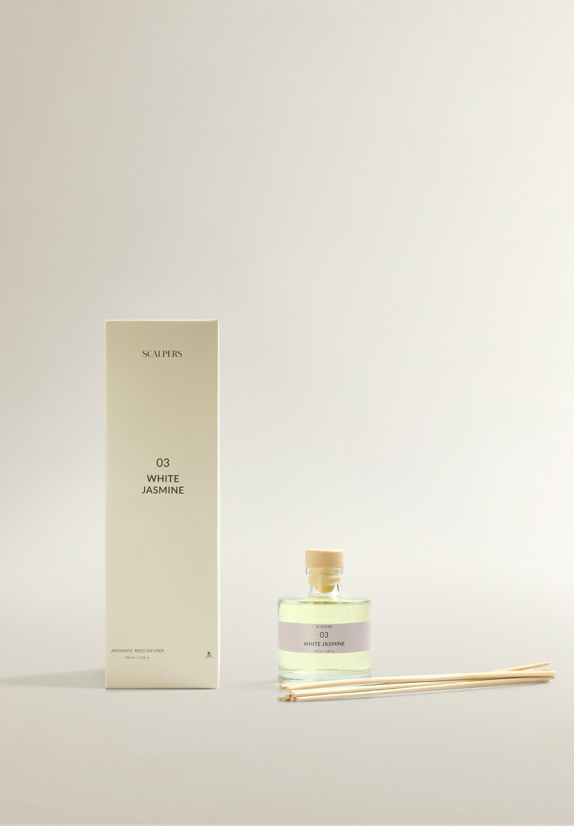 DIFUSOR MIKADO 03 100ML WHITE JASMINE - Scalpers