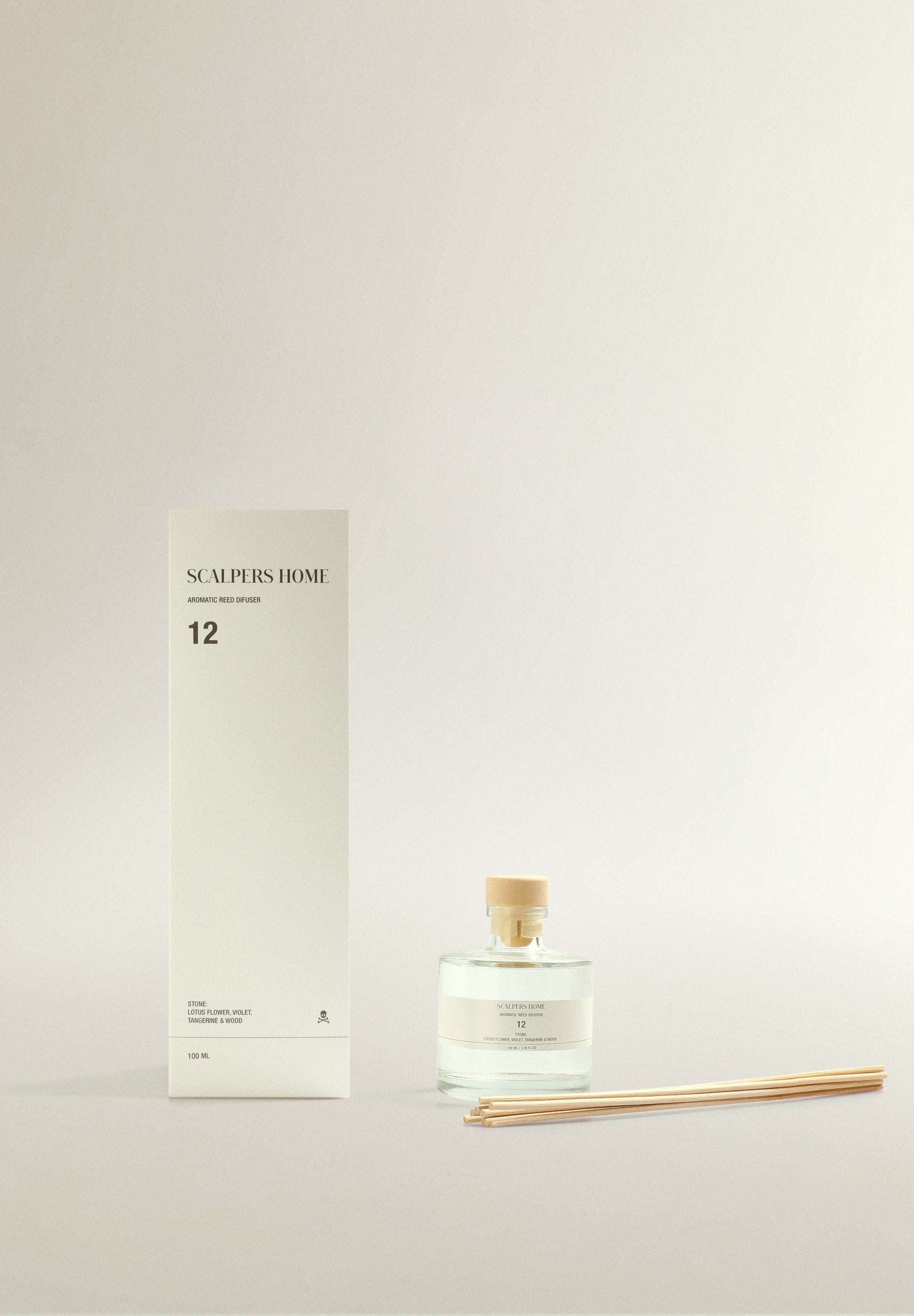 DIFUSOR MIKADO 12 100ML STONE - Scalpers
