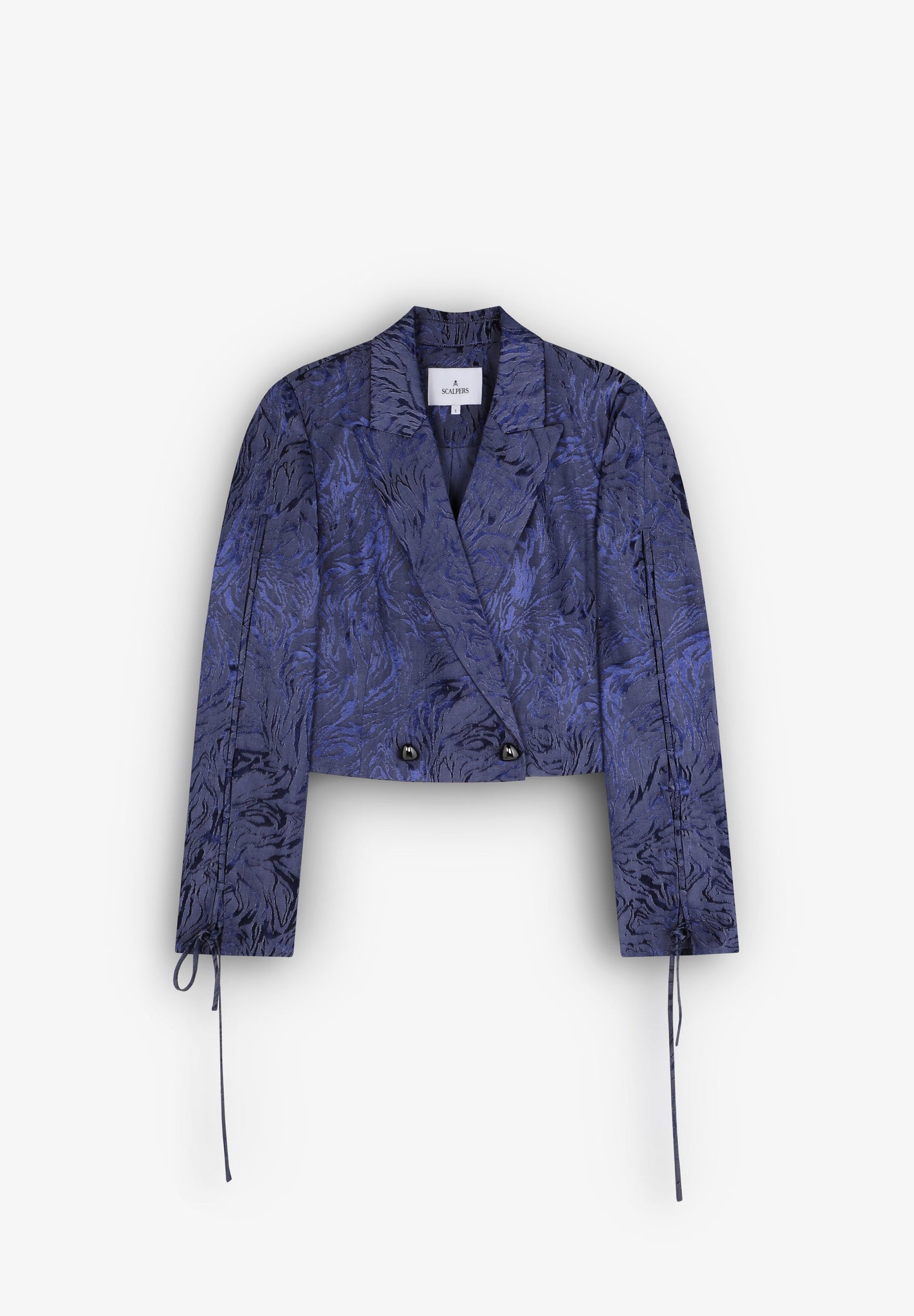 BLAZER CORTA JACQUARD