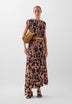 FALDA MIDI ANIMAL PRINT