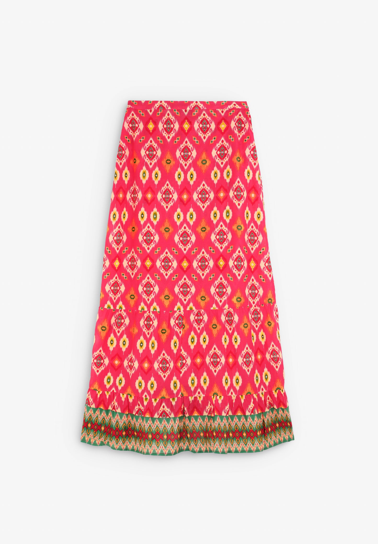FALDA ESTAMPADO ÉTNICO ALGODÓN