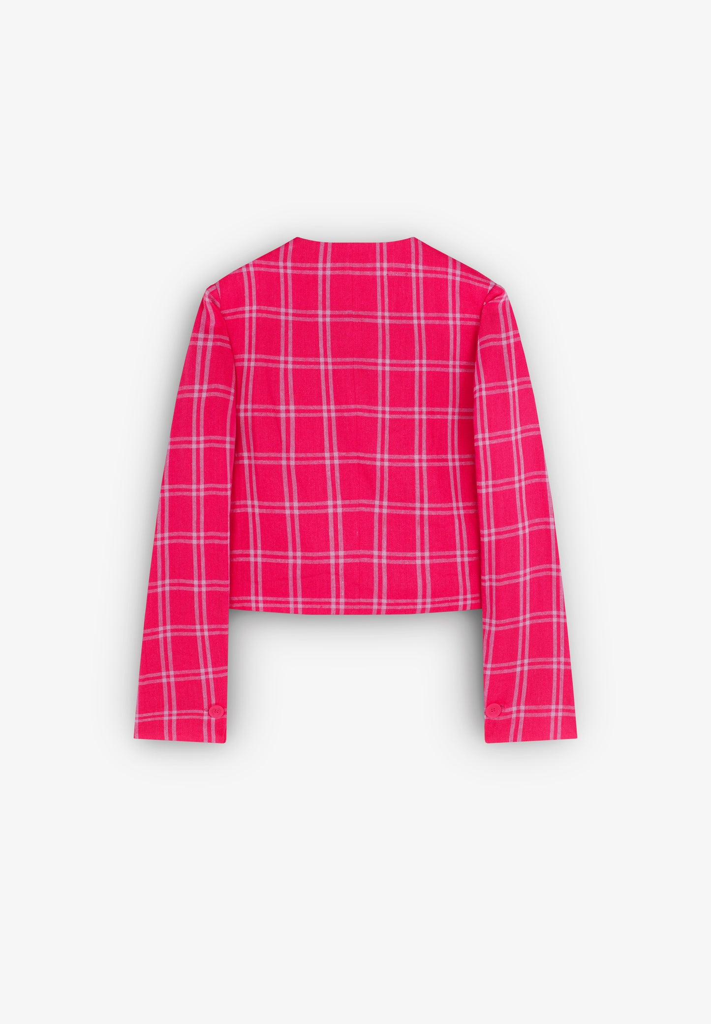 SCLINEN CHECK BLAZER