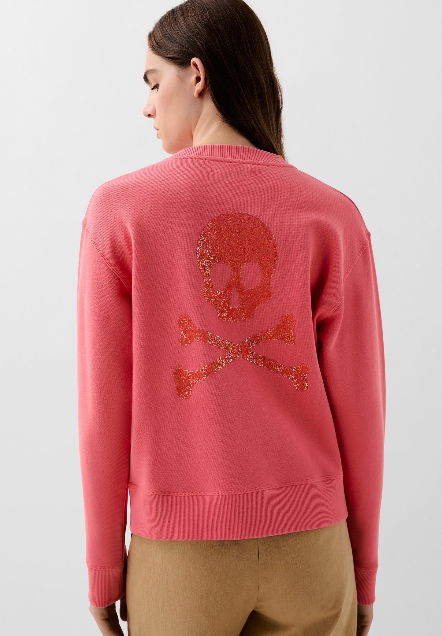 SUDADERA CALAVERA TRASERA