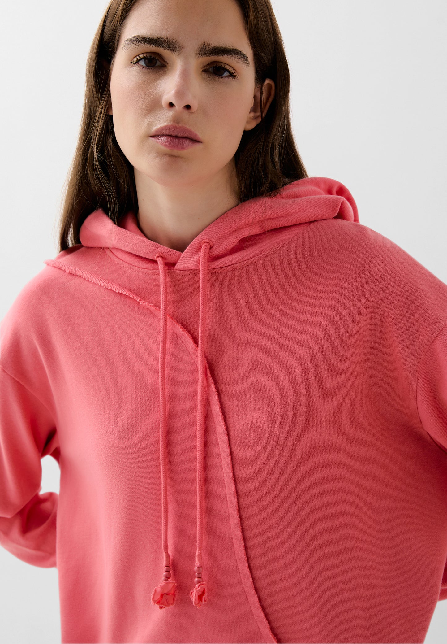 SUDADERA CAPUCHA BICOLOR ONDAS