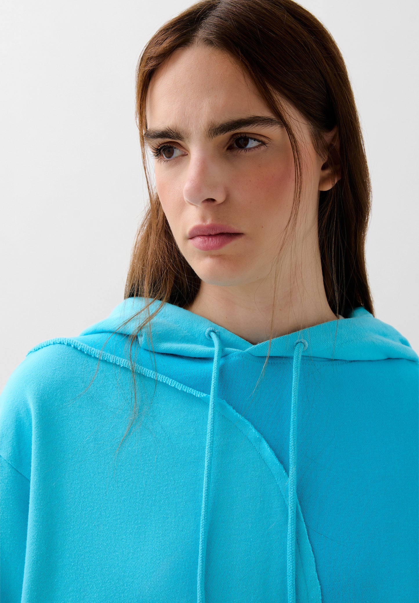 SUDADERA CAPUCHA BICOLOR ONDAS