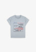 CAMISETA LAVADA PRINT COCHE