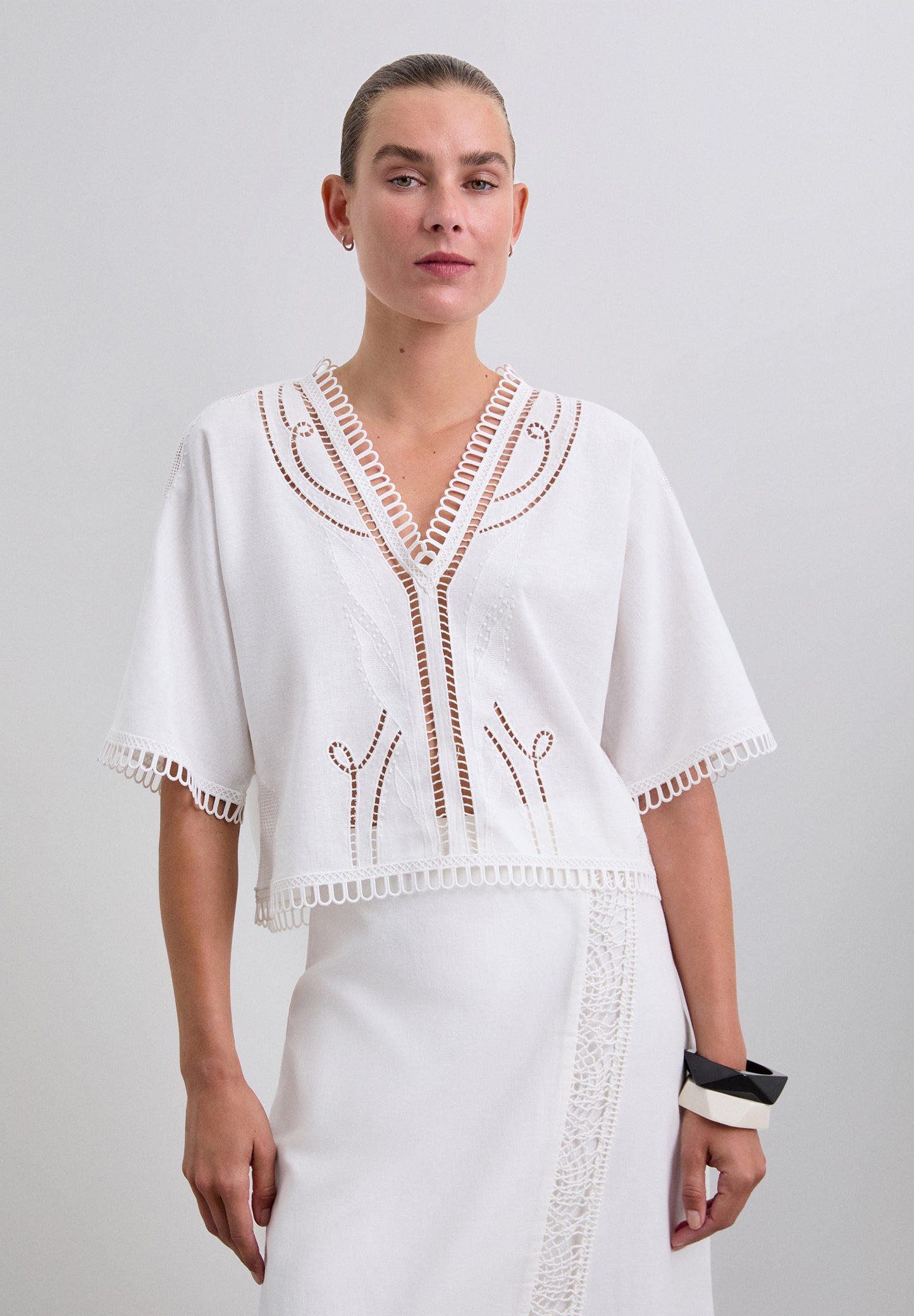 BLUSA DETALLES ENCAJE