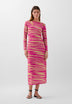 VESTIDO ANIMAL PRINT ABERTURA