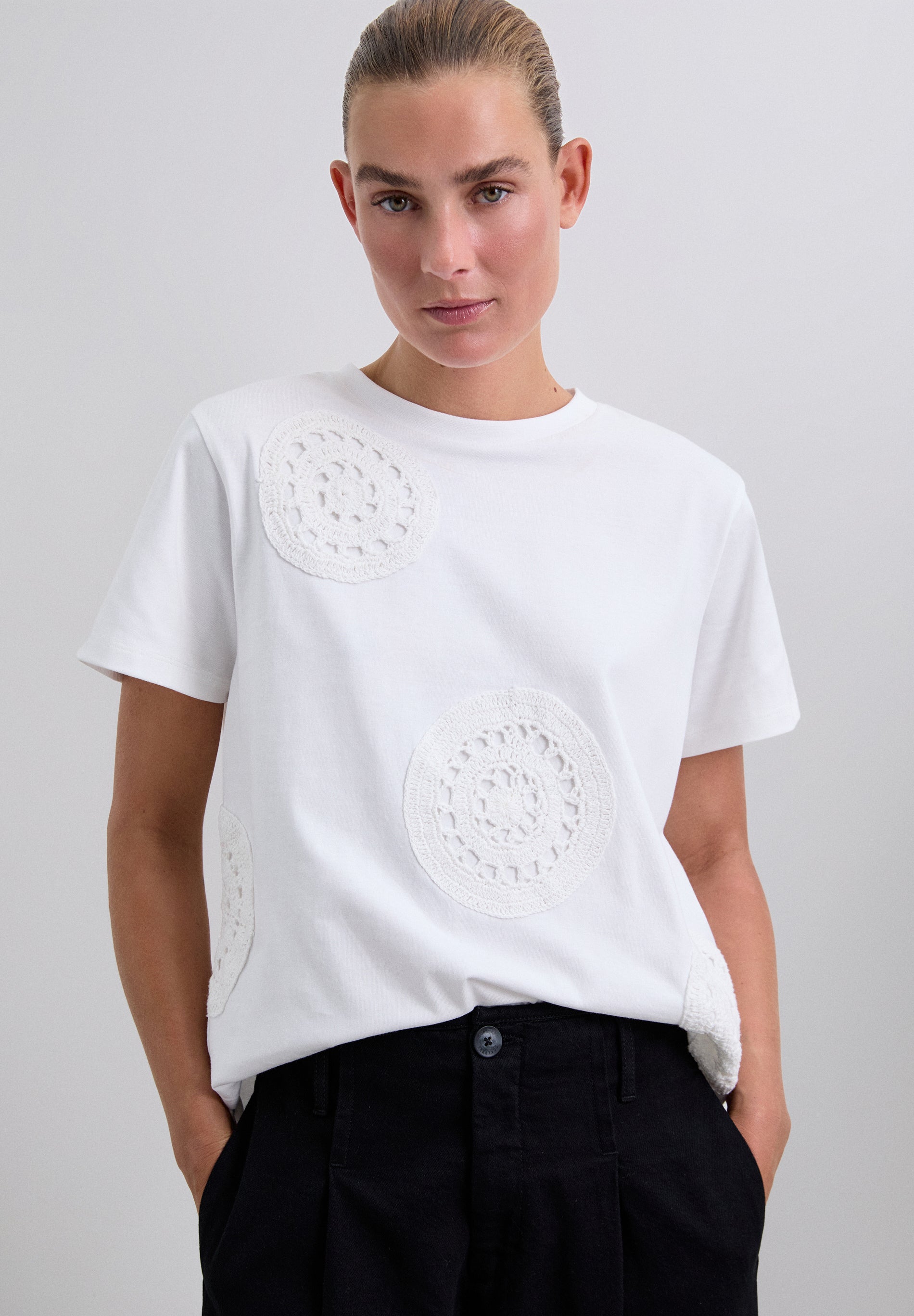 CAMISETA CROCHET