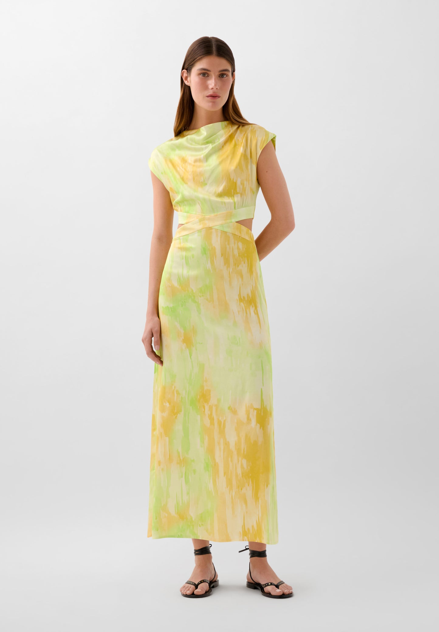 VESTIDO ABERTURAS TYE DYE
