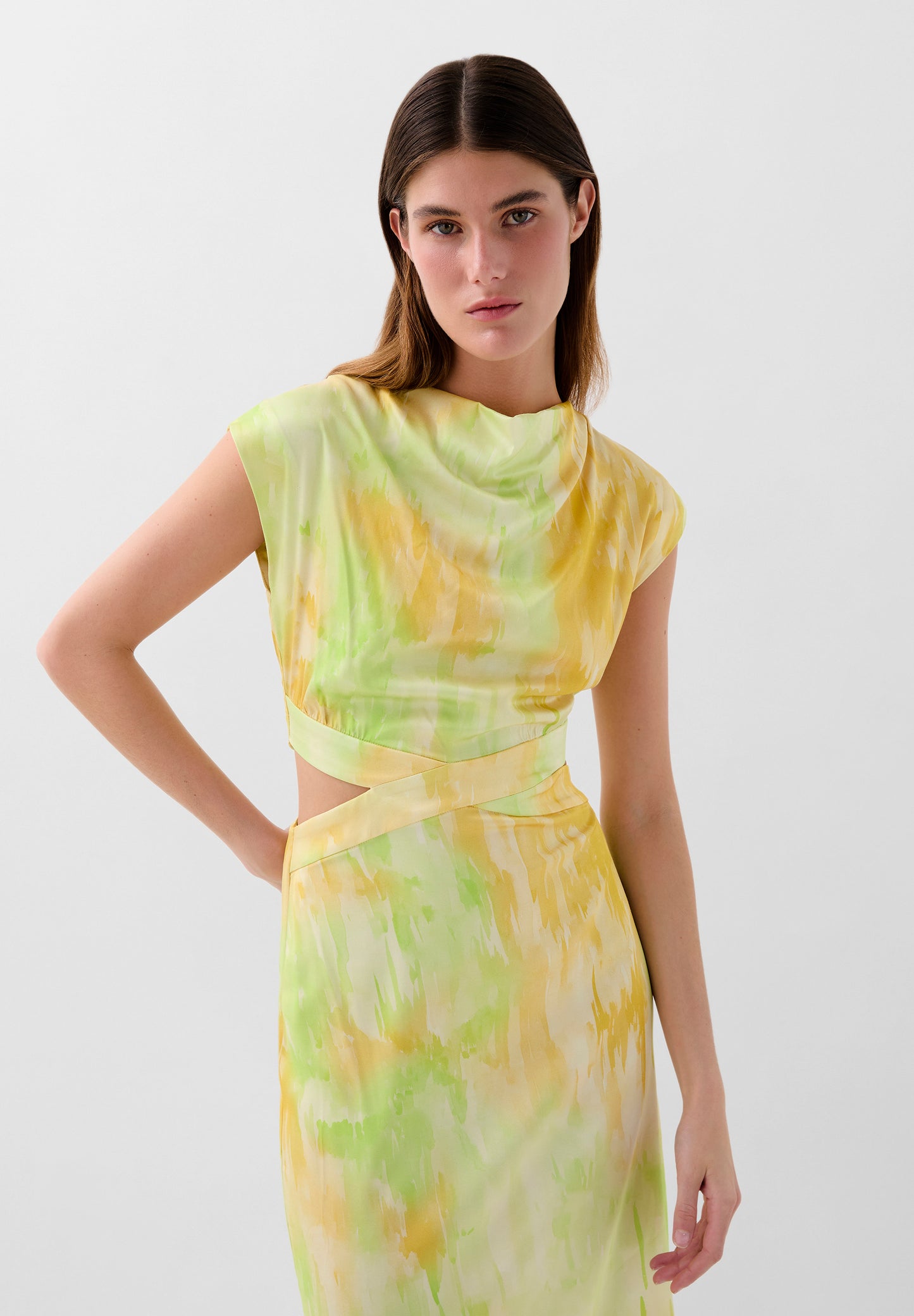 VESTIDO ABERTURAS TYE DYE