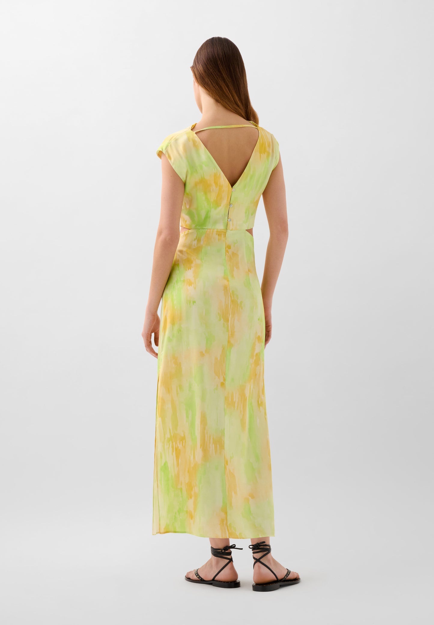 VESTIDO ABERTURAS TYE DYE