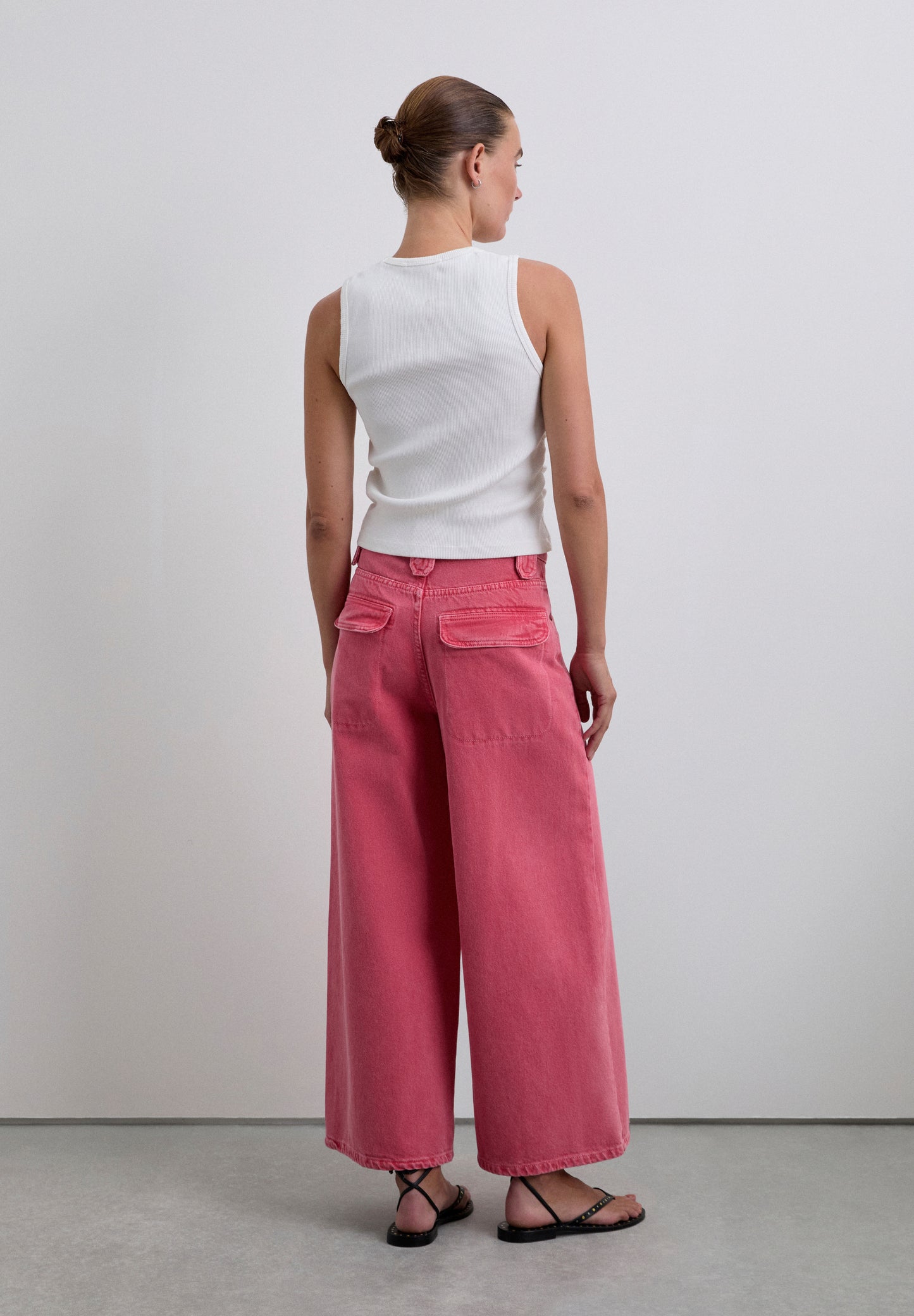 VAQUEROS CULOTTE EFECTO LAVADO