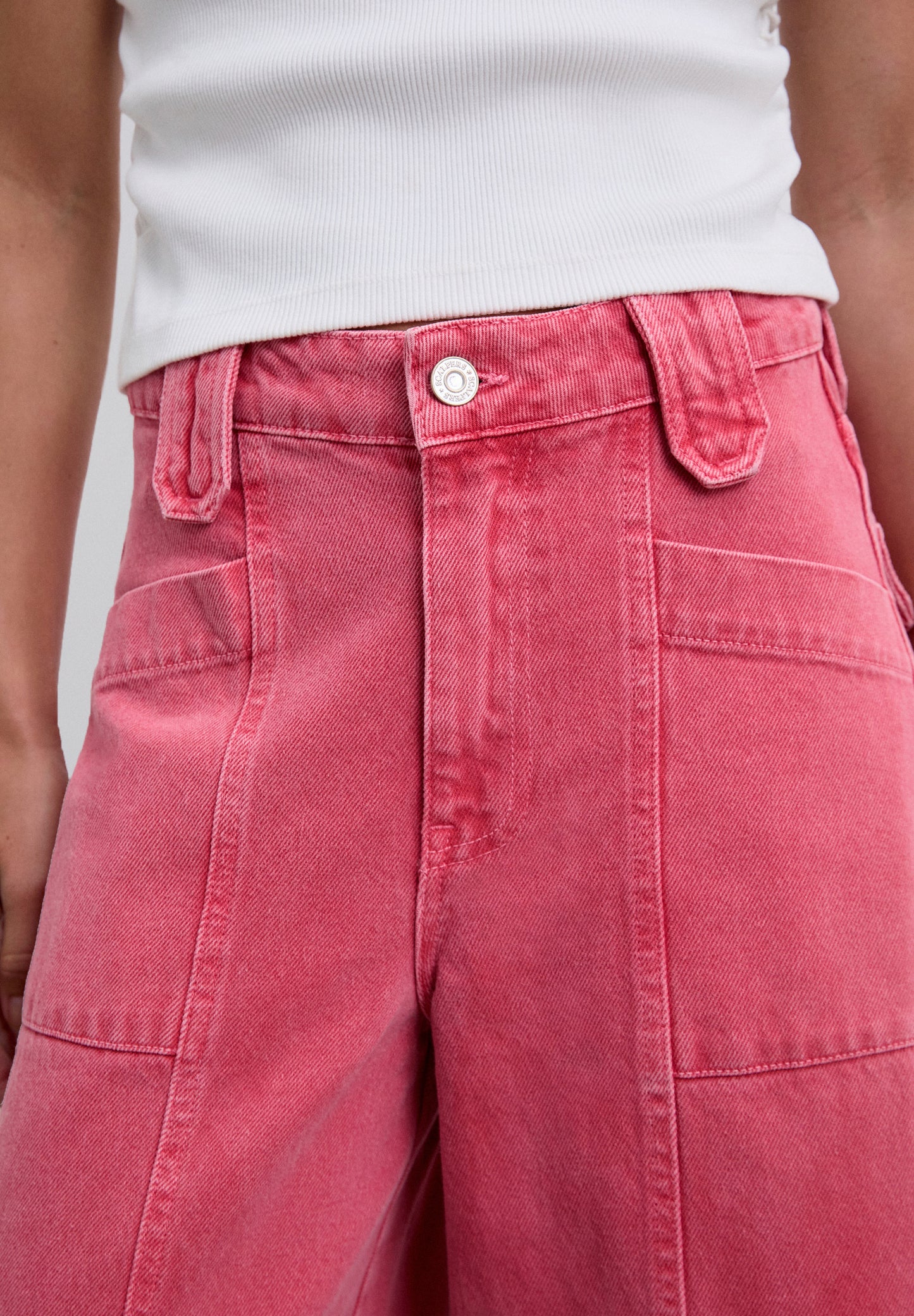 VAQUEROS CULOTTE EFECTO LAVADO