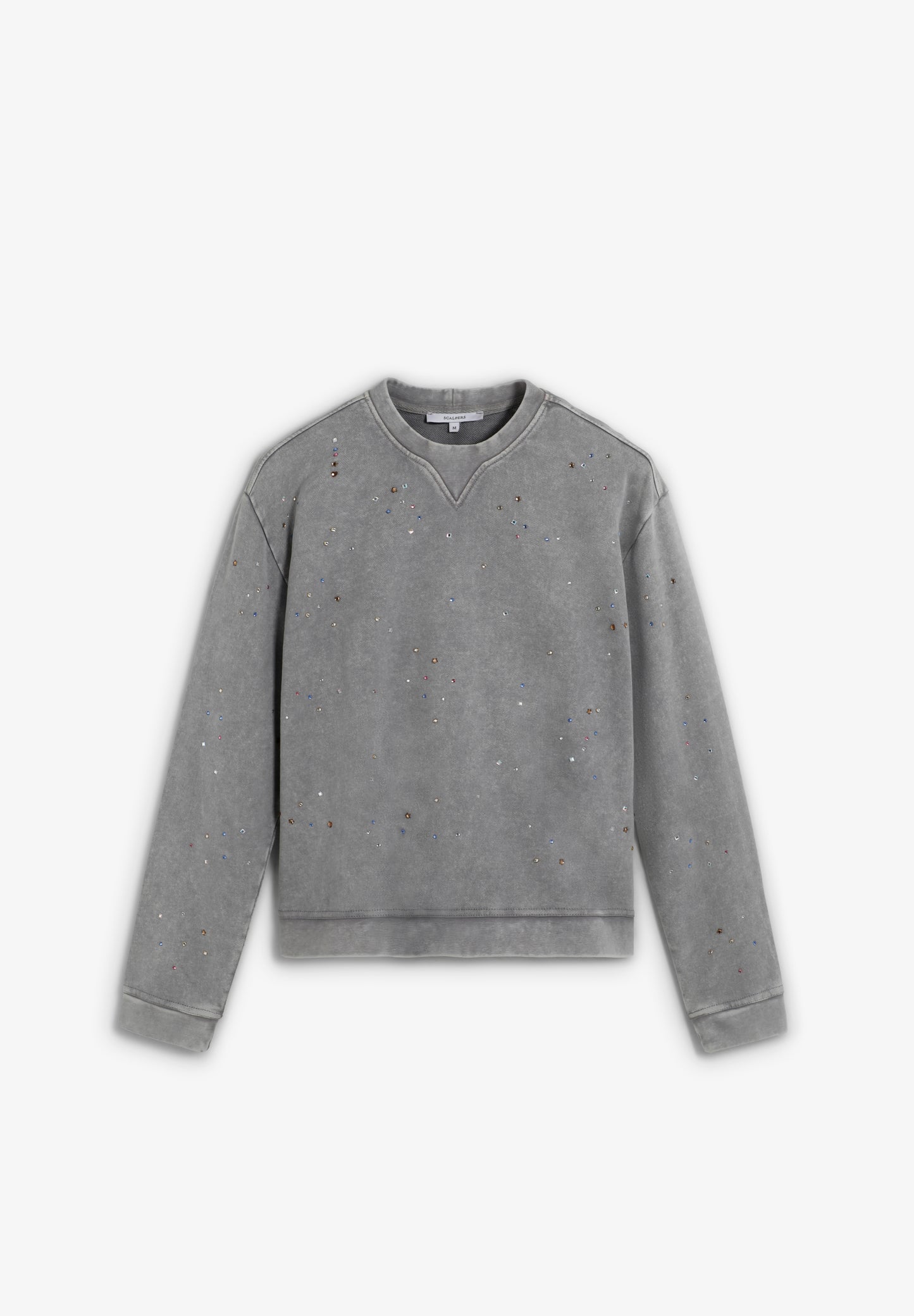 SCMULTISTUDS AOP SWEATER